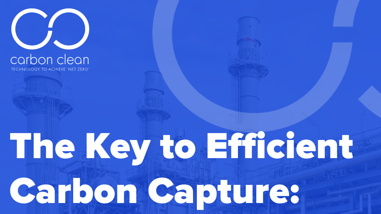 The Key to Efficient Carbon Capture