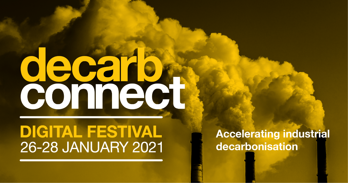 Decarb Connect email header